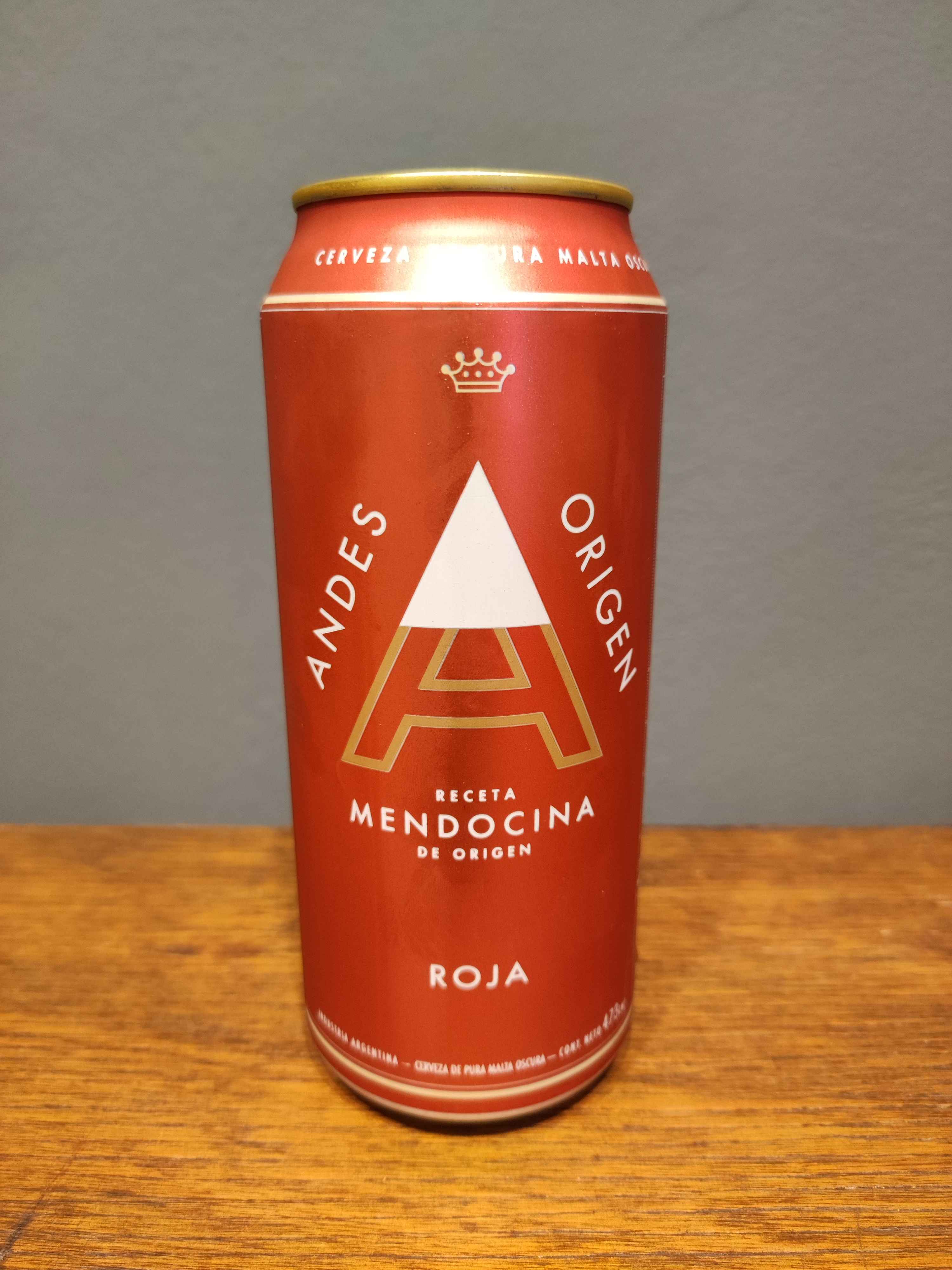 6 unid. x ANDES ROJA LATA 473ML