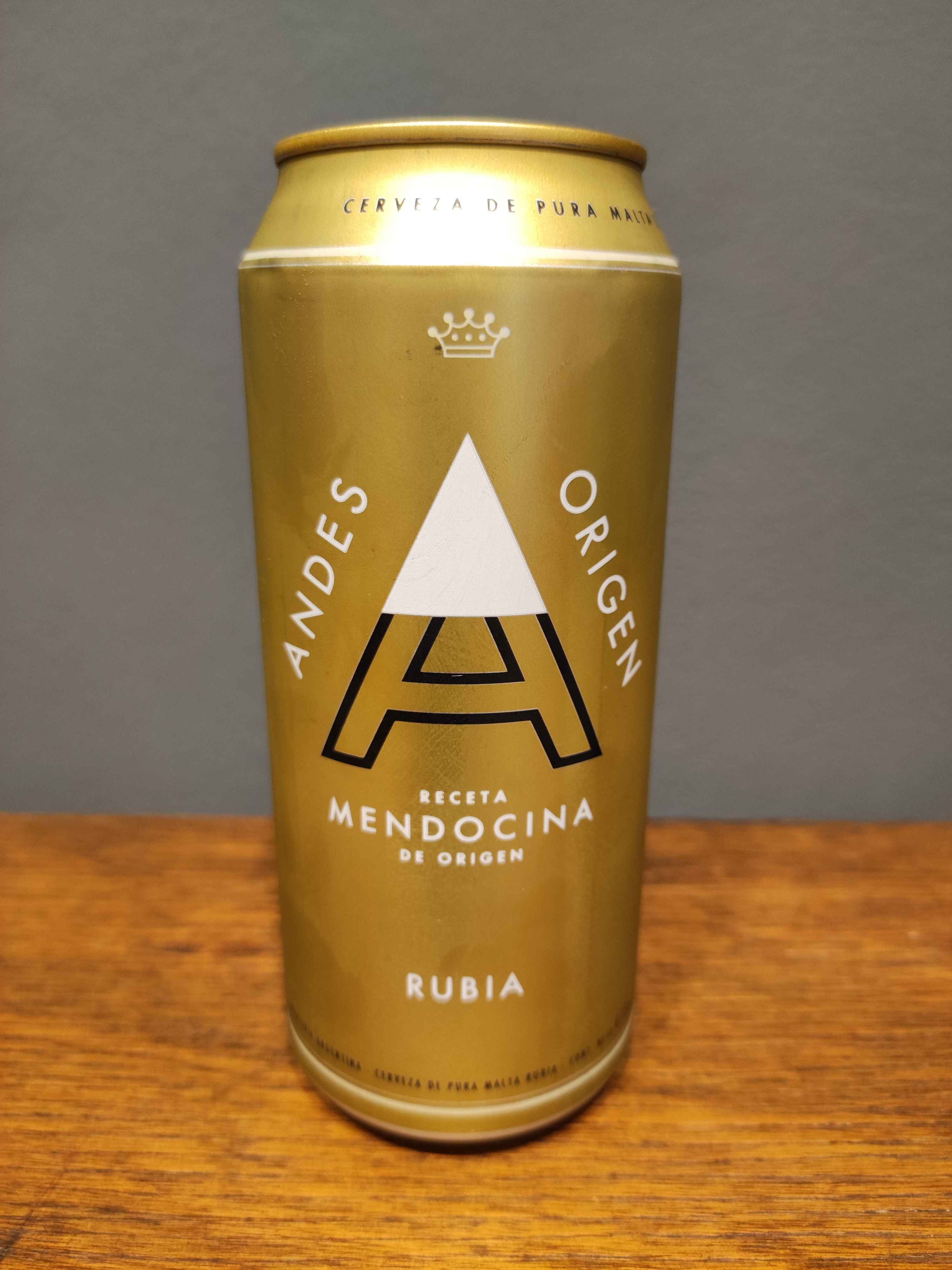 6 unid. x ANDES RUBIA LATA 473ML