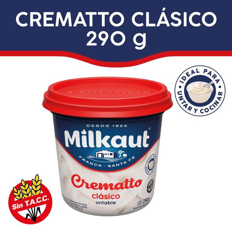 Queso crema Crematto Milkaut 3,5kg