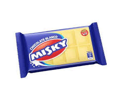 CHOC.CELOFAN MISKY BLANCO X 25 GS