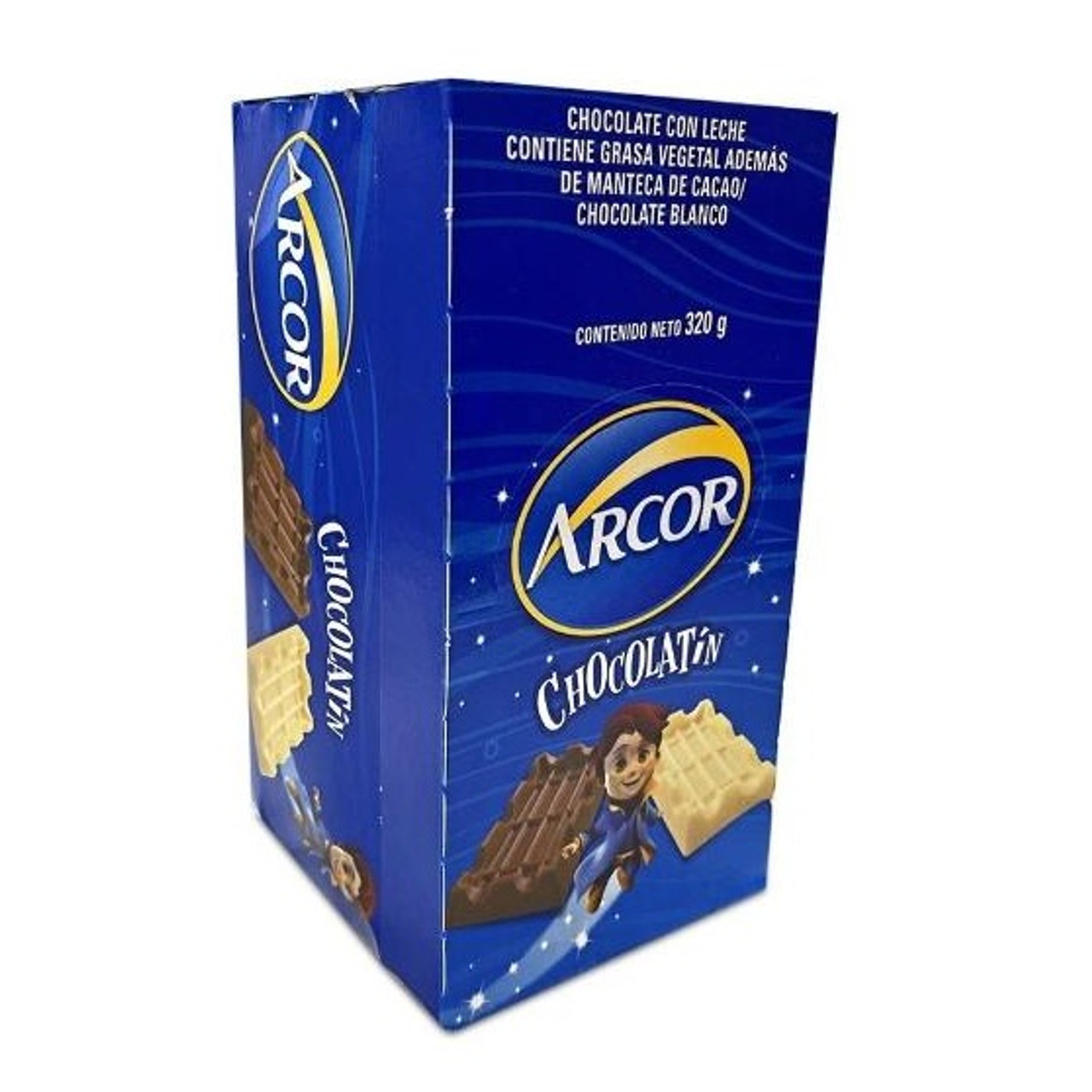CHOC.CHOCOLATIN ARCOR BLANCO X 8GR
