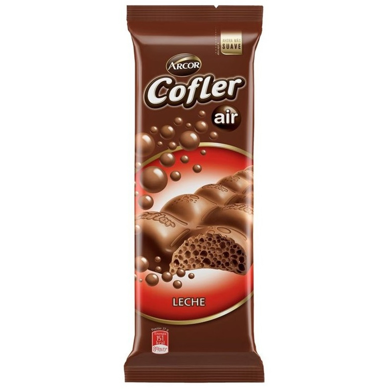 CHOC.COFLER AIREADO LECHE X 55GR