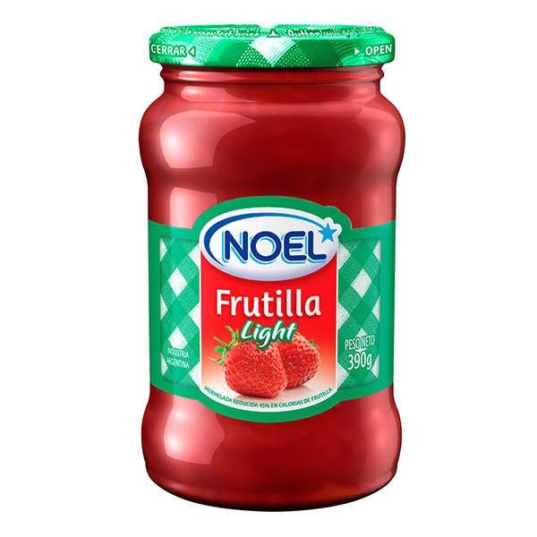 ALIM.MERM.NOEL LIGHT FRUTILLA X 390GR