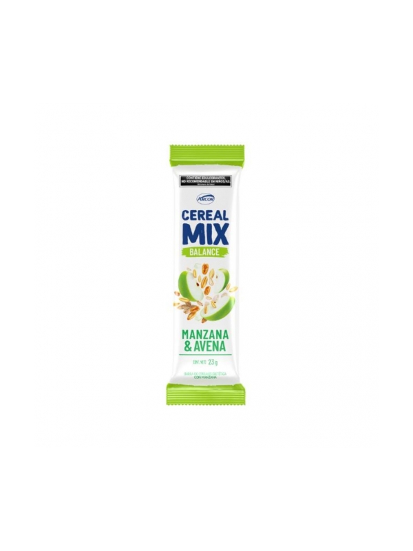 BARRITA CEREAL MIX MANZANA LIGHT X 23GR