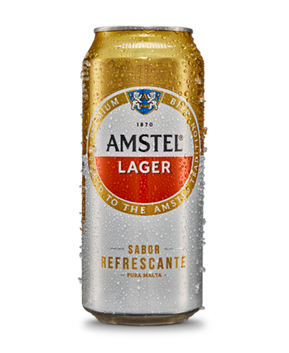 6 unid. x AMSTEL LATA 473ML CERVEZA