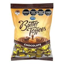 CAR.BUTTER TOFFEES CHOCOLATE X 822 GRS