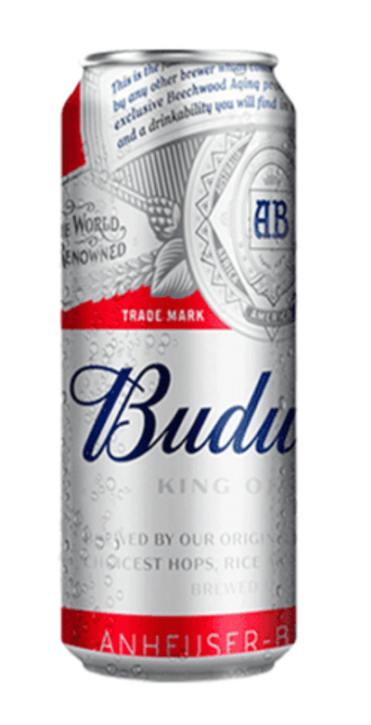 4 unid. x BUDWEISER LATON 710 ML